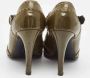 Bottega Veneta Vintage Pre-owned Leather heels Green Dames - Thumbnail 5