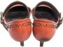 Bottega Veneta Vintage Pre-owned Leather heels Orange Dames - Thumbnail 5