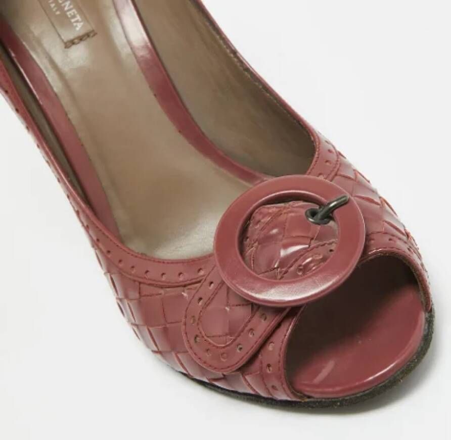 Bottega Veneta Vintage Pre-owned Leather heels Pink Dames