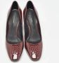 Bottega Veneta Vintage Pre-owned Leather heels Purple Dames - Thumbnail 3