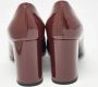 Bottega Veneta Vintage Pre-owned Leather heels Purple Dames - Thumbnail 5
