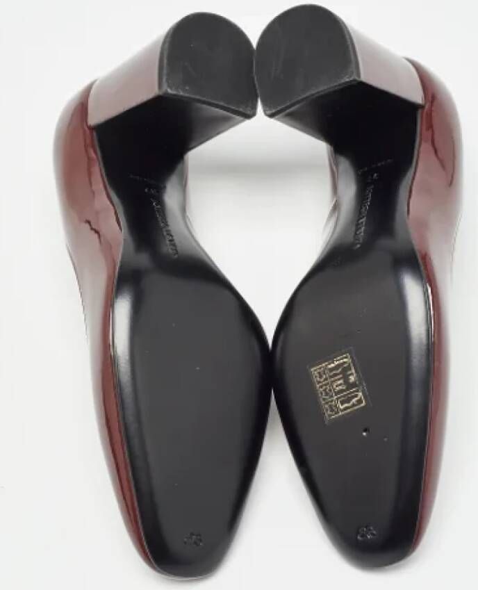 Bottega Veneta Vintage Pre-owned Leather heels Purple Dames
