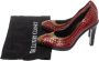 Bottega Veneta Vintage Pre-owned Leather heels Red Dames - Thumbnail 7
