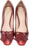 Bottega Veneta Vintage Pre-owned Leather heels Red Dames - Thumbnail 3