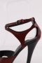 Bottega Veneta Vintage Pre-owned Leather heels Red Dames - Thumbnail 4
