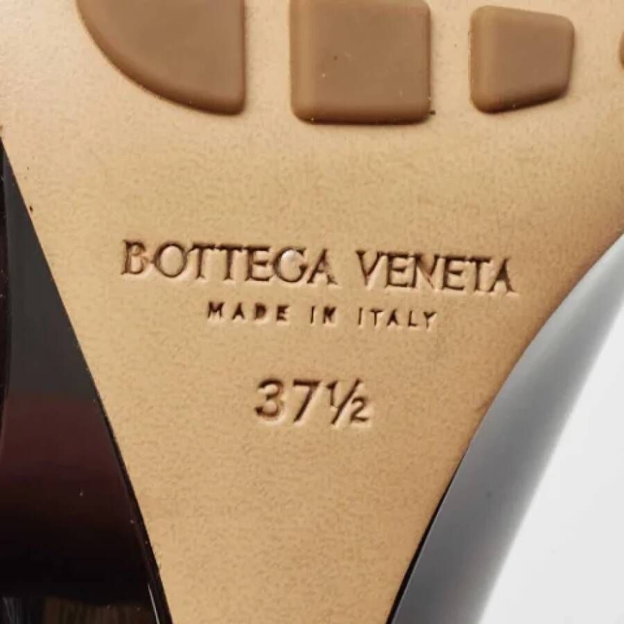 Bottega Veneta Vintage Pre-owned Leather mules Black Dames