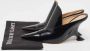 Bottega Veneta Vintage Pre-owned Leather mules Black Dames - Thumbnail 9