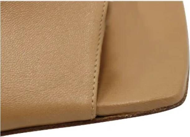 Bottega Veneta Vintage Pre-owned Leather mules Brown Dames