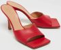 Bottega Veneta Vintage Pre-owned Leather mules Red Dames - Thumbnail 3