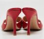 Bottega Veneta Vintage Pre-owned Leather mules Red Dames - Thumbnail 4