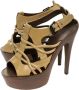 Bottega Veneta Vintage Pre-owned Leather sandals Beige Dames - Thumbnail 3