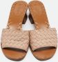Bottega Veneta Vintage Pre-owned Leather sandals Beige Dames - Thumbnail 3