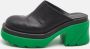 Bottega Veneta Vintage Pre-owned Leather sandals Black Dames - Thumbnail 2