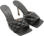 Bottega Veneta Vintage Pre-owned Leather sandals Black Dames - Thumbnail 3