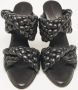 Bottega Veneta Vintage Pre-owned Leather sandals Black Dames - Thumbnail 2