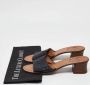 Bottega Veneta Vintage Pre-owned Leather sandals Black Dames - Thumbnail 8