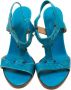 Bottega Veneta Vintage Pre-owned Leather sandals Blue Dames - Thumbnail 2