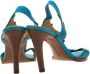 Bottega Veneta Vintage Pre-owned Leather sandals Blue Dames - Thumbnail 4