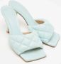Bottega Veneta Vintage Pre-owned Leather sandals Blue Dames - Thumbnail 3