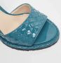 Bottega Veneta Vintage Pre-owned Leather sandals Blue Dames - Thumbnail 7