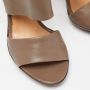 Bottega Veneta Vintage Pre-owned Leather sandals Gray Dames - Thumbnail 8