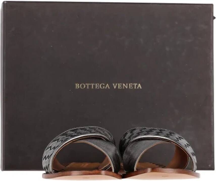 Bottega Veneta Vintage Pre-owned Leather sandals Gray Dames