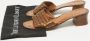 Bottega Veneta Vintage Pre-owned Leather sandals Gray Dames - Thumbnail 7