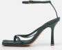Bottega Veneta Vintage Pre-owned Leather sandals Green Dames - Thumbnail 2