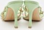 Bottega Veneta Vintage Pre-owned Leather sandals Green Dames - Thumbnail 5