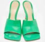 Bottega Veneta Vintage Pre-owned Leather sandals Green Dames - Thumbnail 3