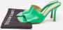 Bottega Veneta Vintage Pre-owned Leather sandals Green Dames - Thumbnail 9