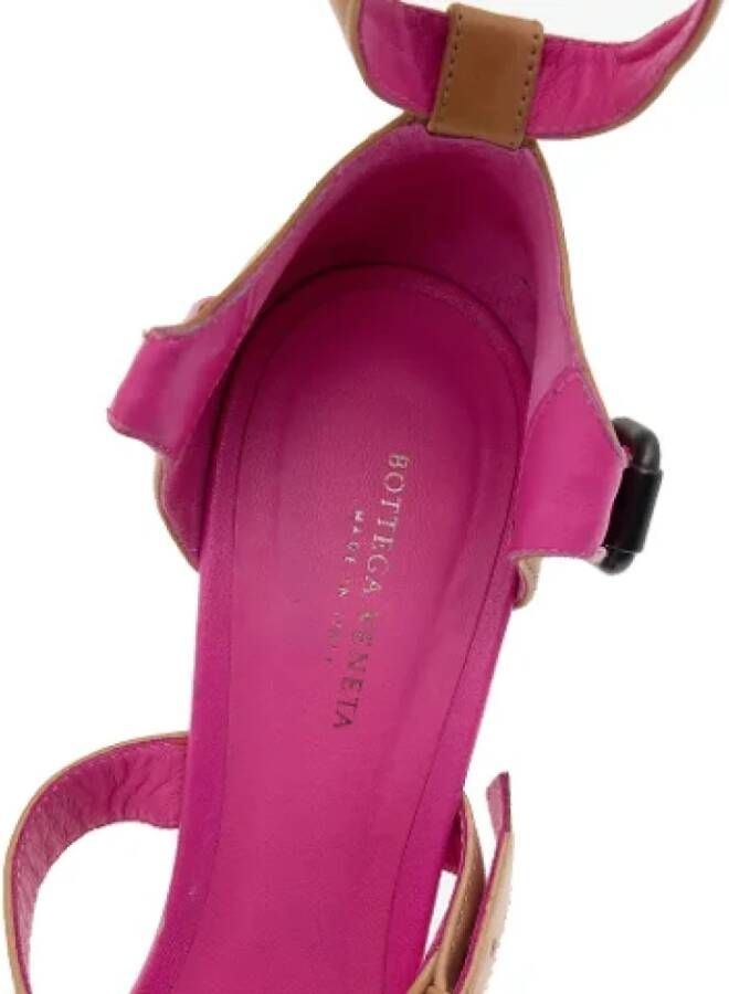 Bottega Veneta Vintage Pre-owned Leather sandals Multicolor Dames