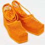 Bottega Veneta Vintage Pre-owned Leather sandals Orange Dames - Thumbnail 4