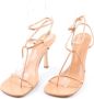 Bottega Veneta Vintage Pre-owned Leather sandals Orange Dames - Thumbnail 3