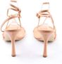 Bottega Veneta Vintage Pre-owned Leather sandals Orange Dames - Thumbnail 4