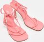 Bottega Veneta Vintage Pre-owned Leather sandals Pink Dames - Thumbnail 4