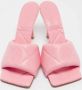 Bottega Veneta Vintage Pre-owned Leather sandals Pink Dames - Thumbnail 3