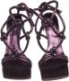 Bottega Veneta Vintage Pre-owned Leather sandals Purple Dames - Thumbnail 2