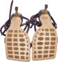 Bottega Veneta Vintage Pre-owned Leather sandals Purple Dames - Thumbnail 5
