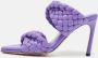 Bottega Veneta Vintage Pre-owned Leather sandals Purple Dames - Thumbnail 2