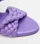Bottega Veneta Vintage Pre-owned Leather sandals Purple Dames - Thumbnail 7
