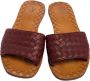 Bottega Veneta Vintage Pre-owned Leather sandals Red Dames - Thumbnail 2