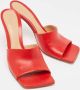 Bottega Veneta Vintage Pre-owned Leather sandals Red Dames - Thumbnail 4