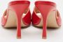 Bottega Veneta Vintage Pre-owned Leather sandals Red Dames - Thumbnail 5