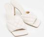 Bottega Veneta Vintage Pre-owned Leather sandals White Dames - Thumbnail 4