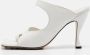 Bottega Veneta Vintage Pre-owned Leather sandals White Dames - Thumbnail 2