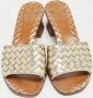 Bottega Veneta Vintage Pre-owned Leather sandals Yellow Dames - Thumbnail 3