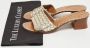 Bottega Veneta Vintage Pre-owned Leather sandals Yellow Dames - Thumbnail 9