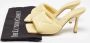 Bottega Veneta Vintage Pre-owned Leather sandals Yellow Dames - Thumbnail 8