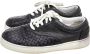 Bottega Veneta Vintage Pre-owned Leather sneakers Blue Dames - Thumbnail 3